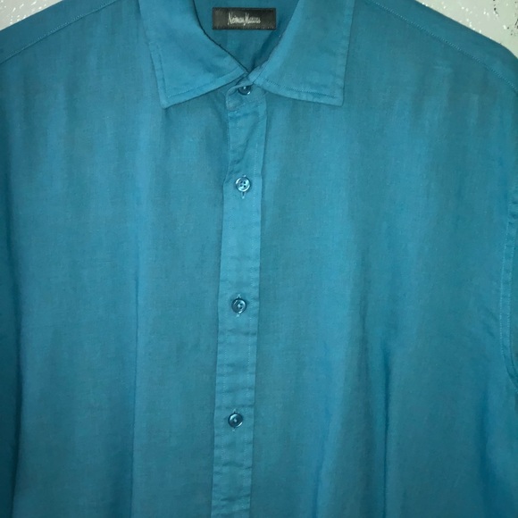 Nieman Marcus Men’s short sleeve shirt - Picture 3 of 5